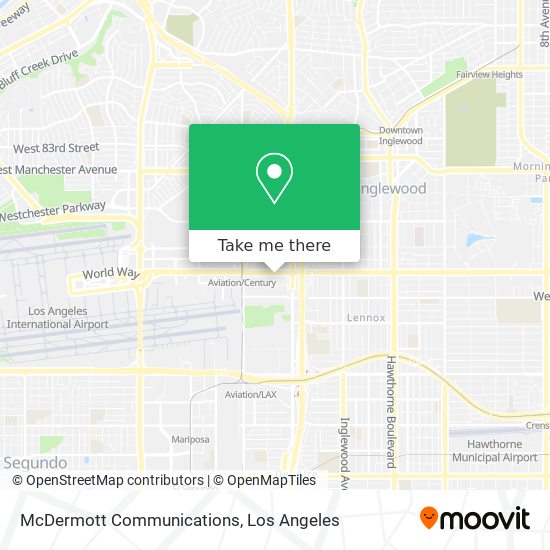 Mapa de McDermott Communications