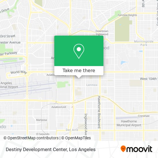 Destiny Development Center map