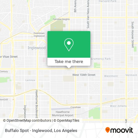 Mapa de Buffalo Spot - Inglewood