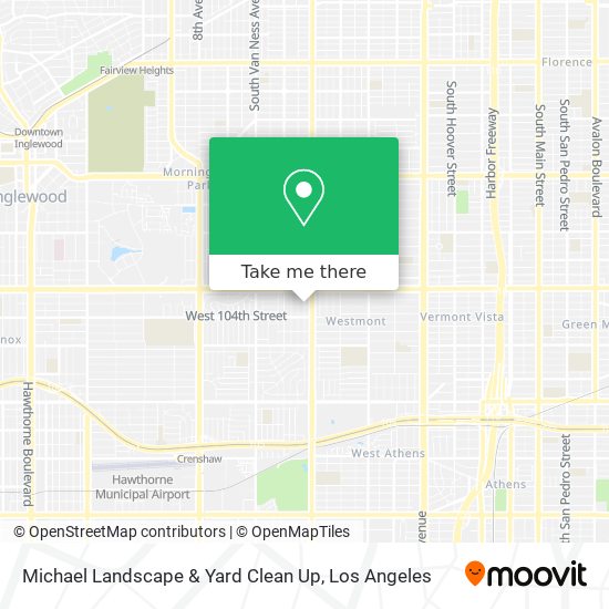 Michael Landscape & Yard Clean Up map