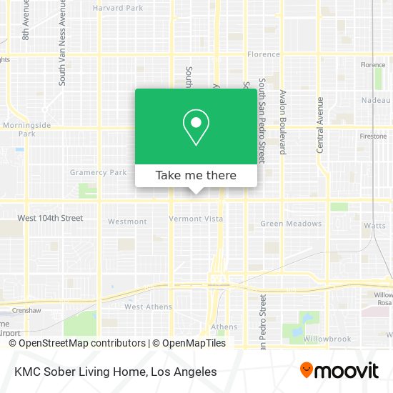 Mapa de KMC Sober Living Home