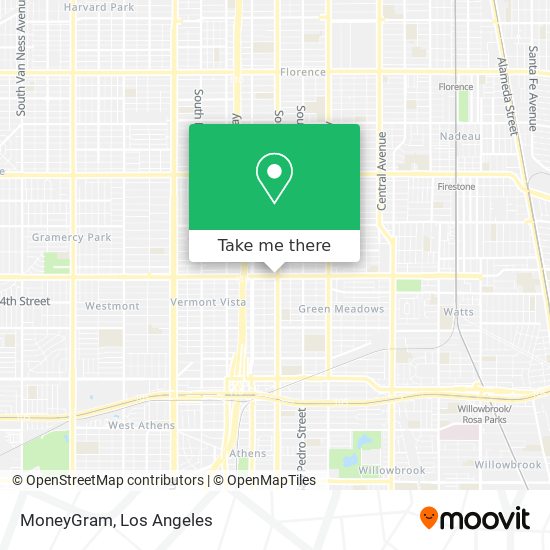 MoneyGram map