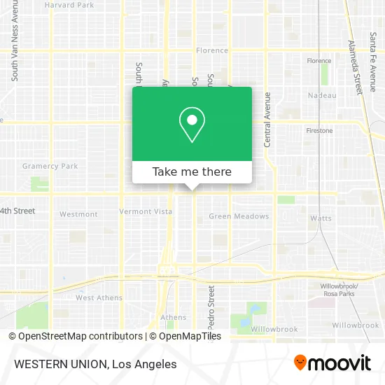 Mapa de WESTERN UNION