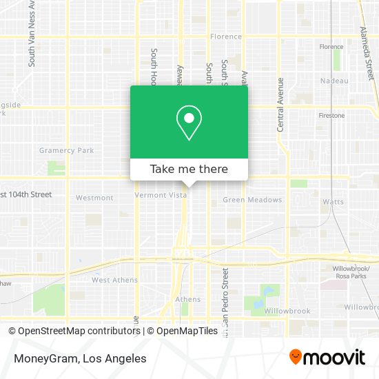 MoneyGram map