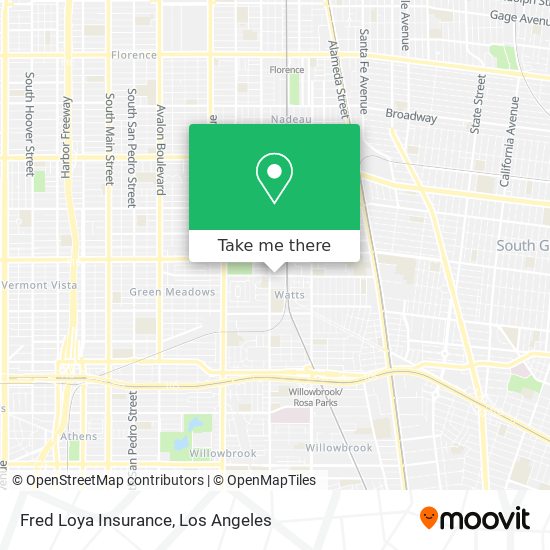 Fred Loya Insurance map