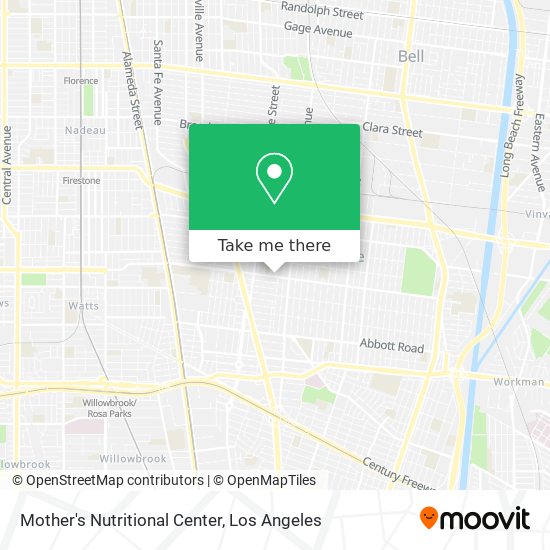 Mapa de Mother's Nutritional Center