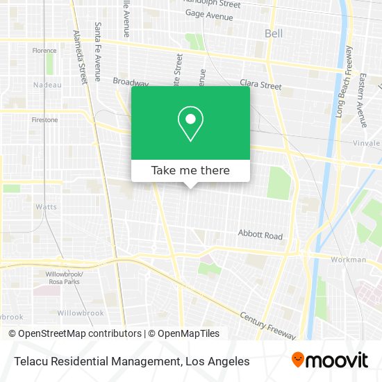 Telacu Residential Management map