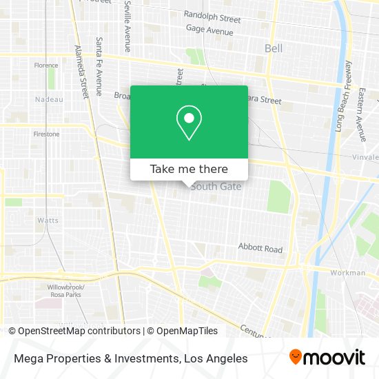 Mapa de Mega Properties & Investments