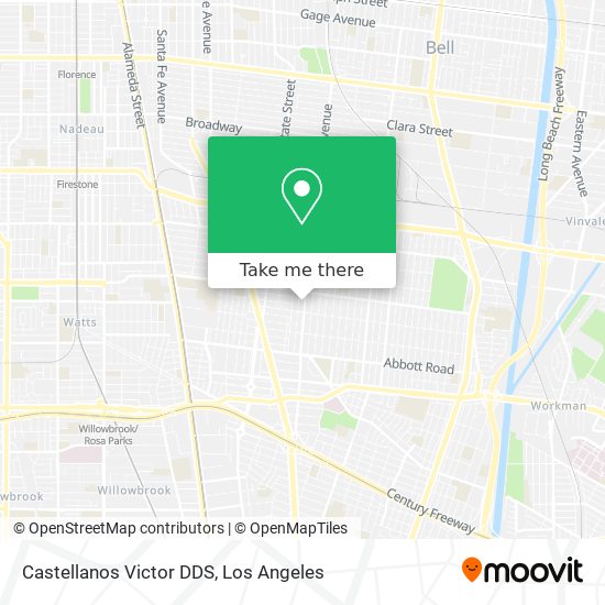 Castellanos Victor DDS map