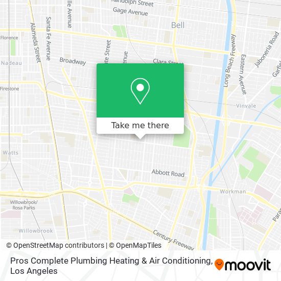 Pros Complete Plumbing Heating & Air Conditioning map