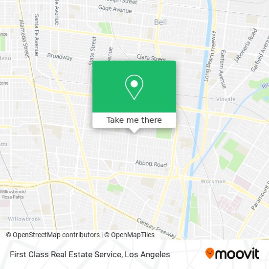 First Class Real Estate Service map