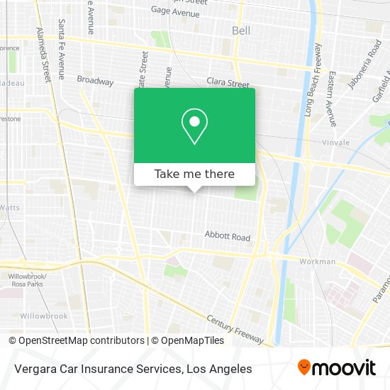 Vergara Car Insurance Services map