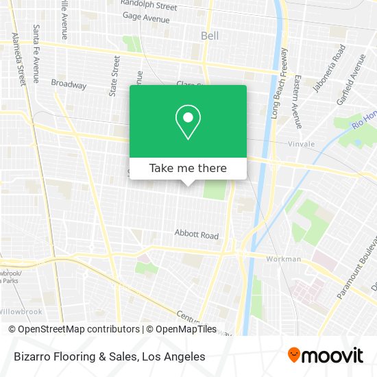 Bizarro Flooring & Sales map