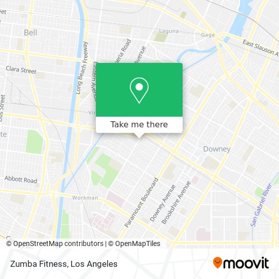 Mapa de Zumba Fitness