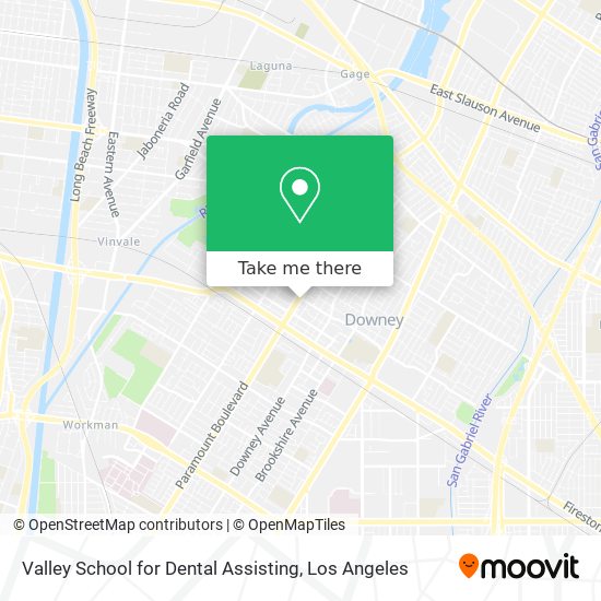 Mapa de Valley School for Dental Assisting