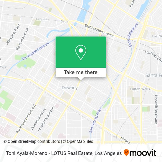 Mapa de Toni Ayala-Moreno - LOTUS Real Estate