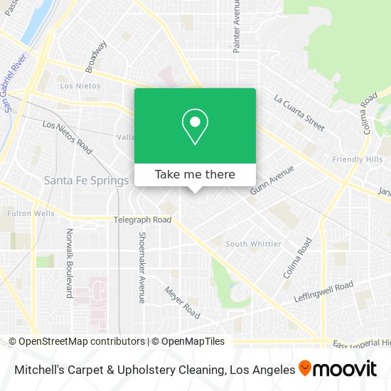 Mapa de Mitchell's Carpet & Upholstery Cleaning