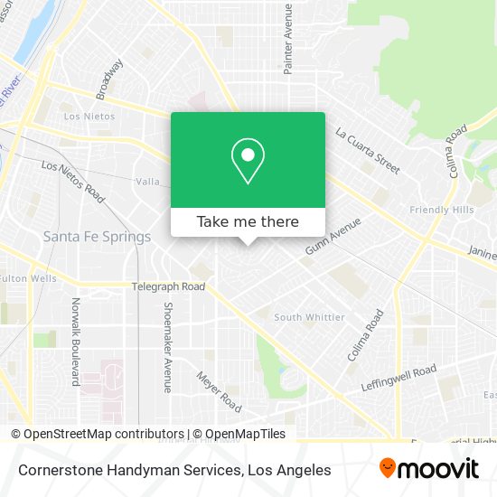 Cornerstone Handyman Services map