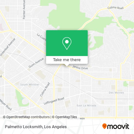 Palmetto Locksmith map