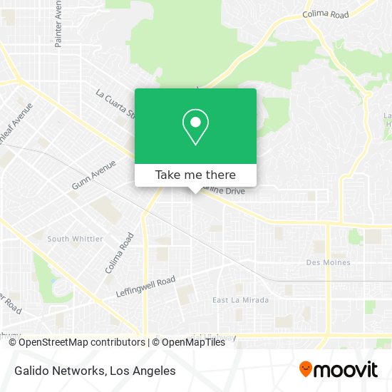 Galido Networks map