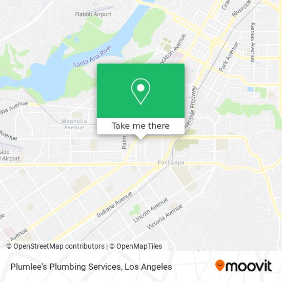 Plumlee's Plumbing Services map