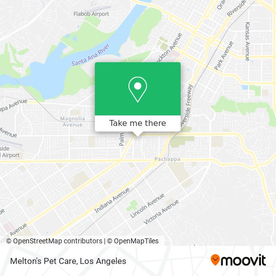 Melton's Pet Care map