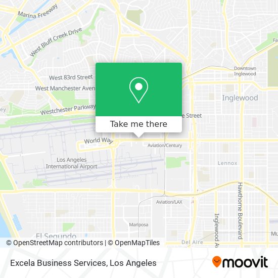 Excela Business Services map