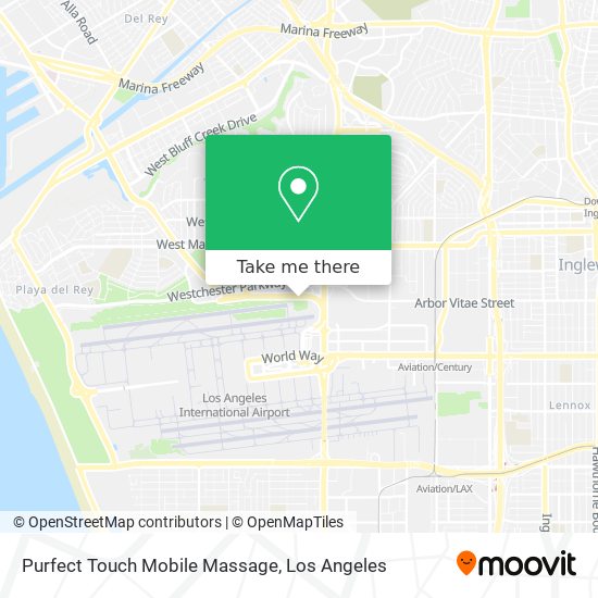 Mapa de Purfect Touch Mobile Massage