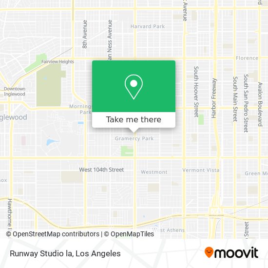 Runway Studio la map