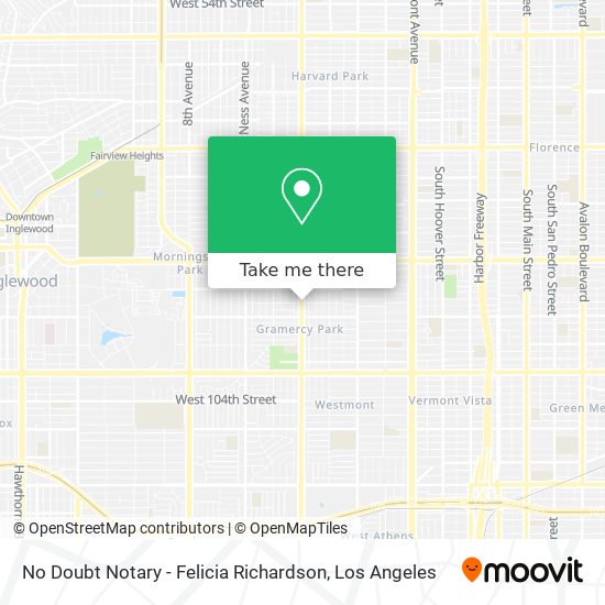 No Doubt Notary - Felicia Richardson map