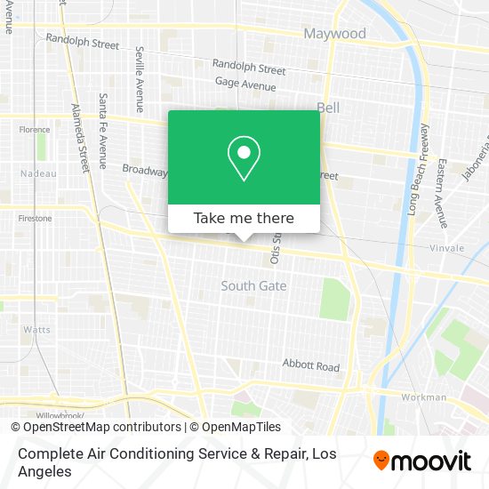 Complete Air Conditioning Service & Repair map