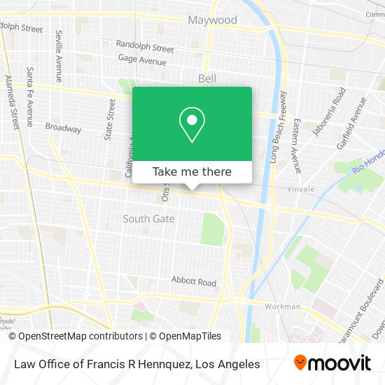 Law Office of Francis R Hennquez map