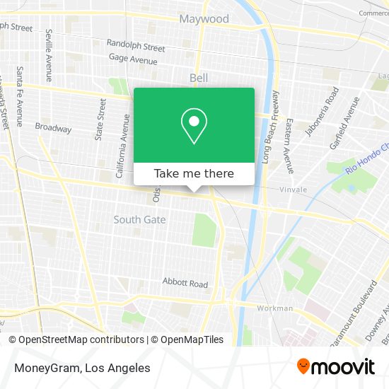 MoneyGram map