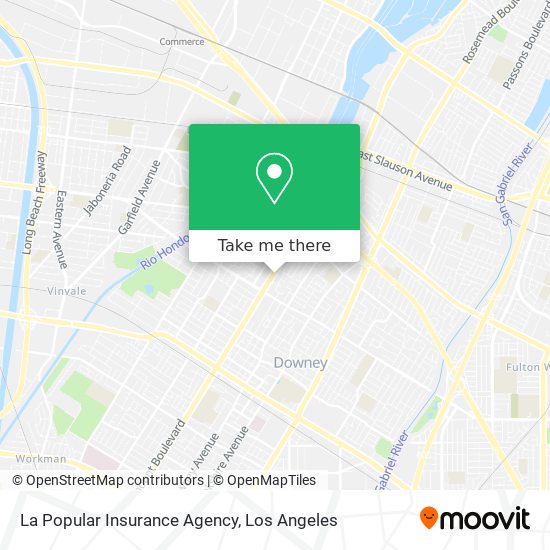 Mapa de La Popular Insurance Agency