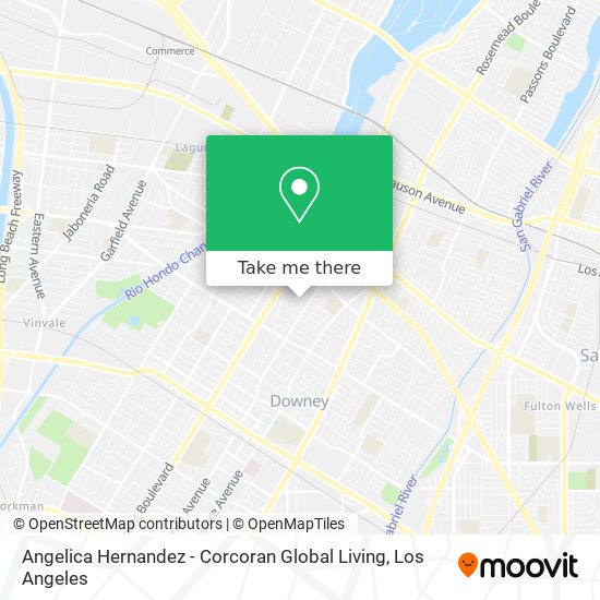 Angelica Hernandez - Corcoran Global Living map