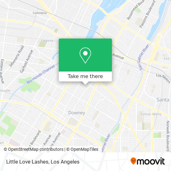 Little Love Lashes map