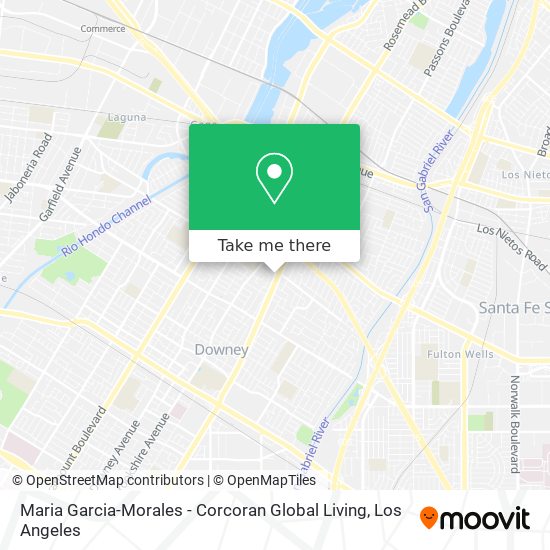 Mapa de Maria Garcia-Morales - Corcoran Global Living