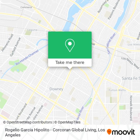 Mapa de Rogelio Garcia Hipolito - Corcoran Global Living