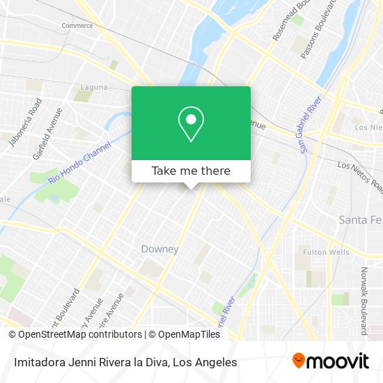 Imitadora Jenni Rivera la Diva map