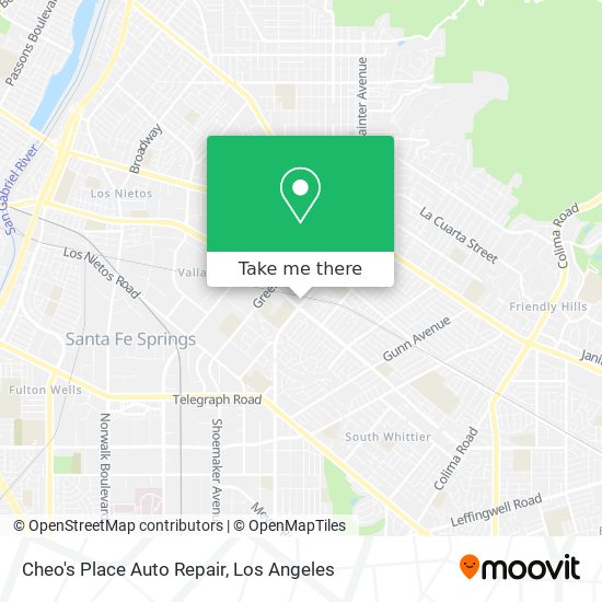 Cheo's Place Auto Repair map