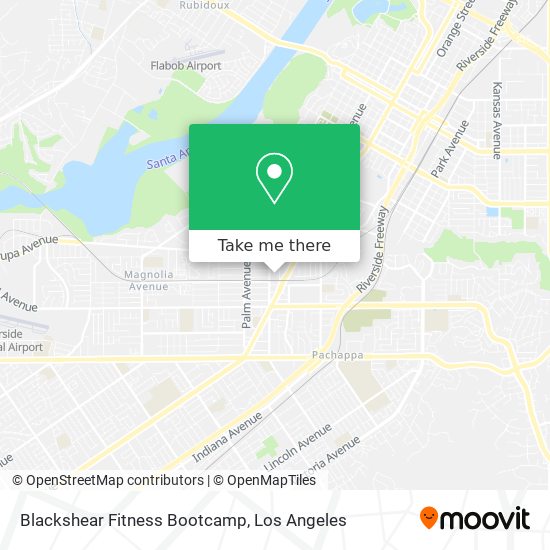 Mapa de Blackshear Fitness Bootcamp