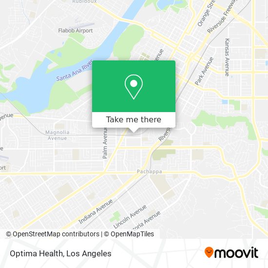 Optima Health map