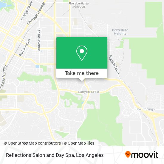 Reflections Salon and Day Spa map