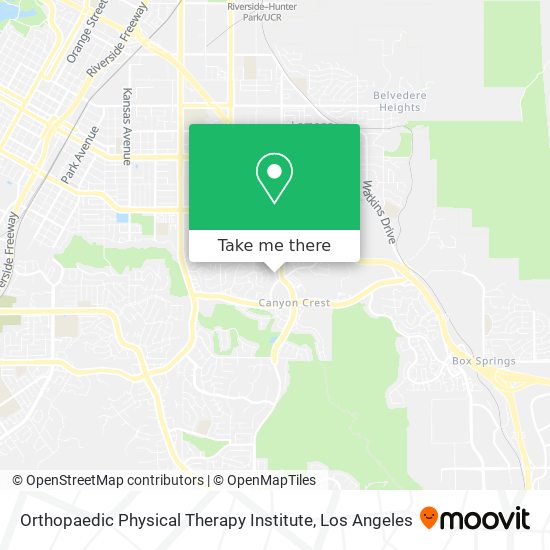 Orthopaedic Physical Therapy Institute map