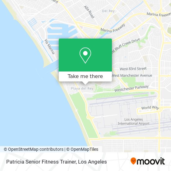 Patricia Senior Fitness Trainer map