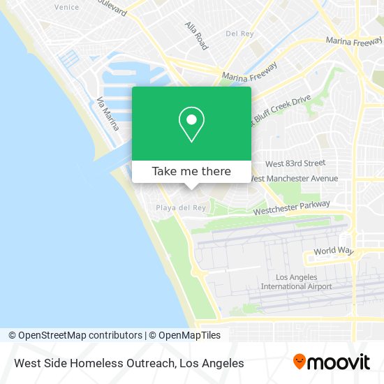 Mapa de West Side Homeless Outreach