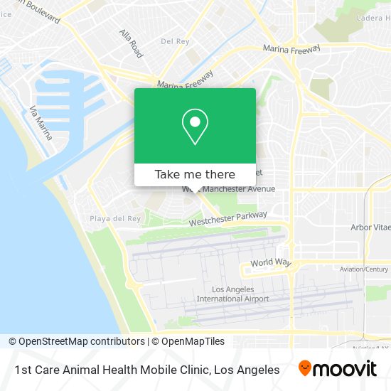 Mapa de 1st Care Animal Health Mobile Clinic