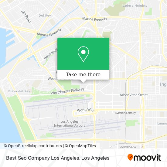 Best Seo Company Los Angeles map