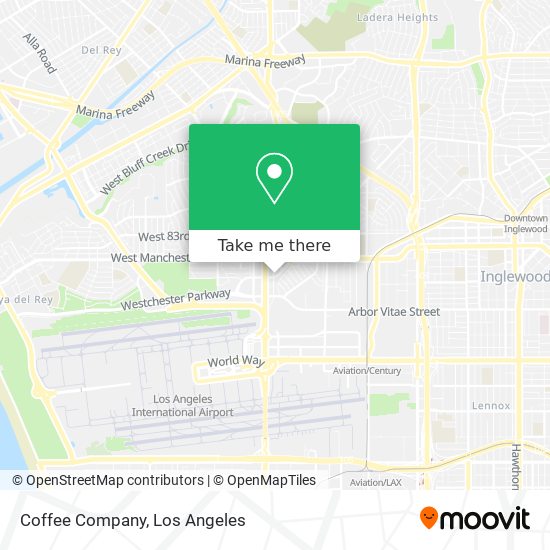 Mapa de Coffee Company