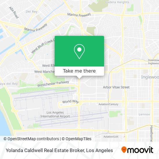 Mapa de Yolanda Caldwell Real Estate Broker